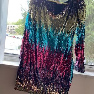 sequin dress,knee length,bodycon